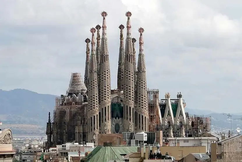 La Sagrada Familia, foto Bernard Gagnon