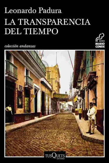 La transparencia del tiempo, portada