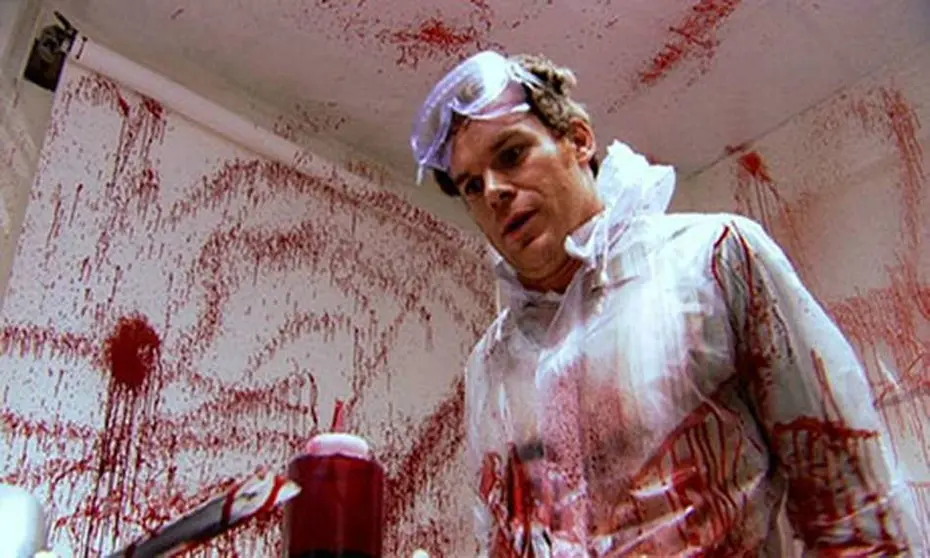 Dexter, fotograma de la producción
