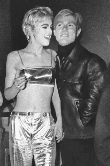 Edie Sedgwick y Andy Warhol