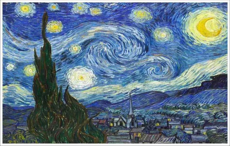 Noche Estrellada Vincent Van Gogh