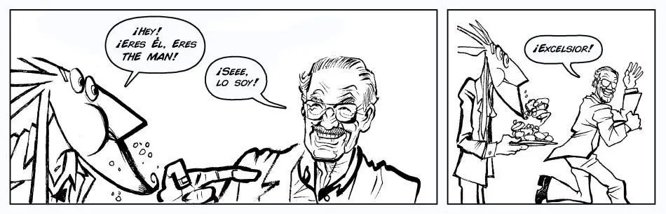 Marambo y Stan Lee