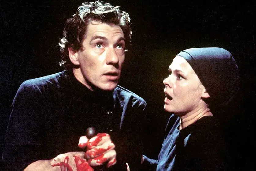 [Para shakespirianas 3] Judi Dench y Ian McKellen  en Macbeth (1979)X