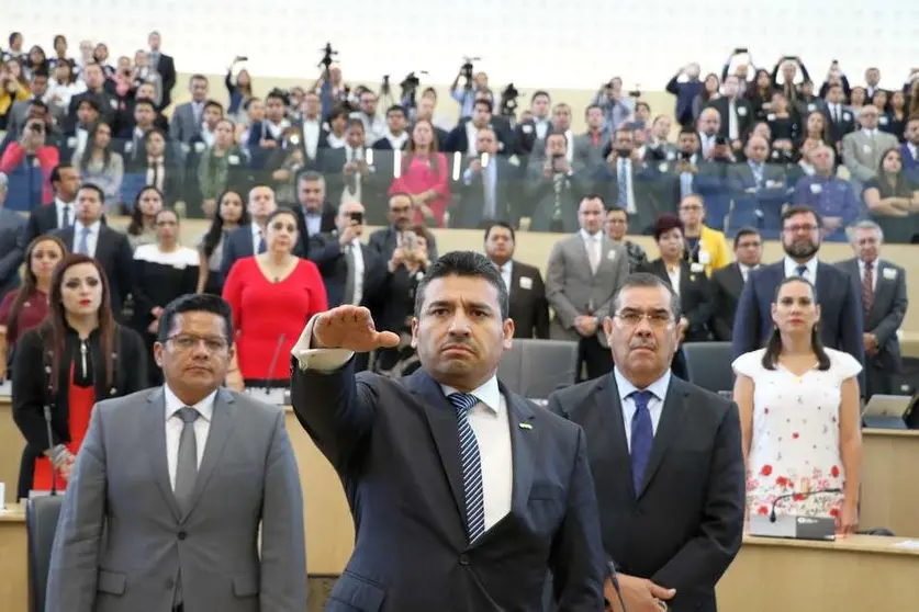 Carlos Zamarripa Aguirre toma posesión como Fiscal General del Estado de Guanajuato