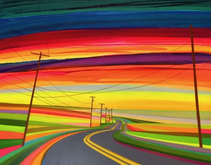 Sunrise on Old Montauk Highway. Grant Hafner