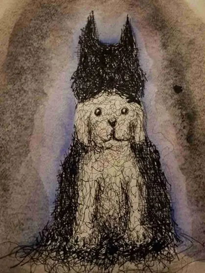 “Perro alucina”, de Ismael D. Covarrubias