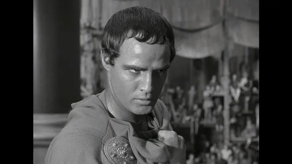 [shakesp 30] Marlon Brando como Marco Antonio en 'Julius Caesar' [1953]