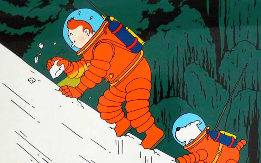 Gloria Fuentes [Objetivo, la Luna. Las aventuras de Tintín]