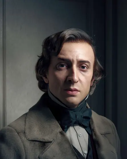 Representación informática de Chopin por Hadi Karimi