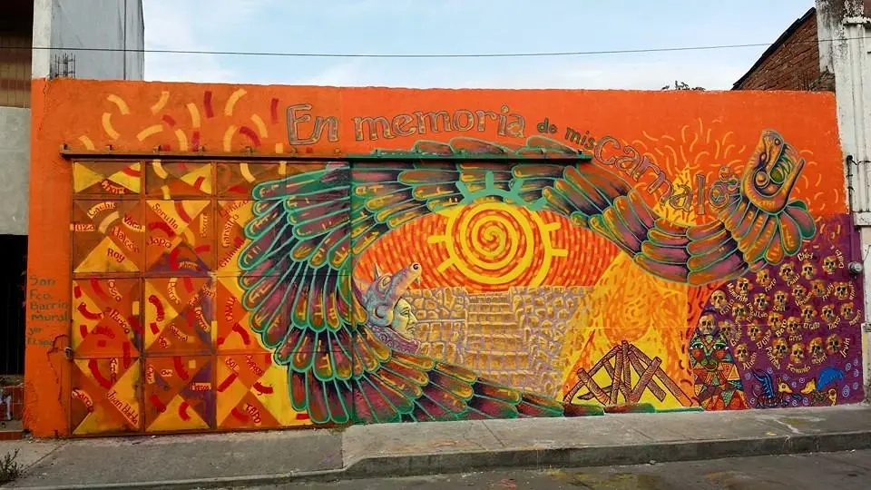 Mural 'En memoria de mis carnales' - La Piedad, Michoacán