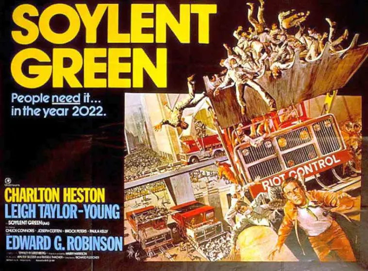 Soylent Green, cartel de la película
