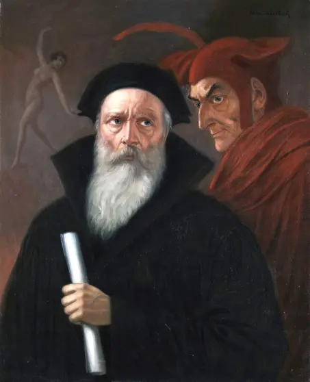Anton Kaulbach, Faust und Mephisto