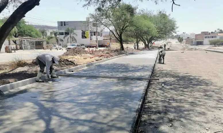 Avanza la consolidación del Par Vial Perdigón en la zona de Los Naranjos, en León