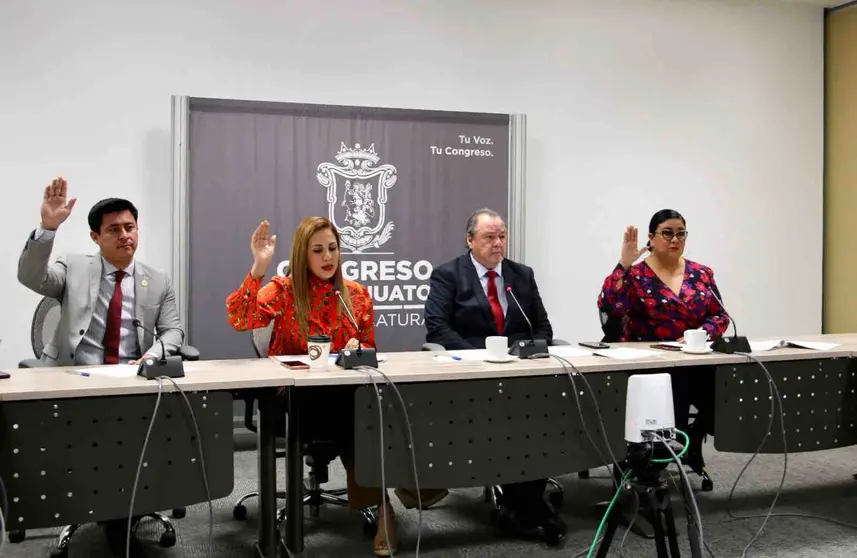 Las Comisiones Unidas de Desarrollo Económico y Social y de Desarrollo Urbano y Obra Pública en el Congreso local