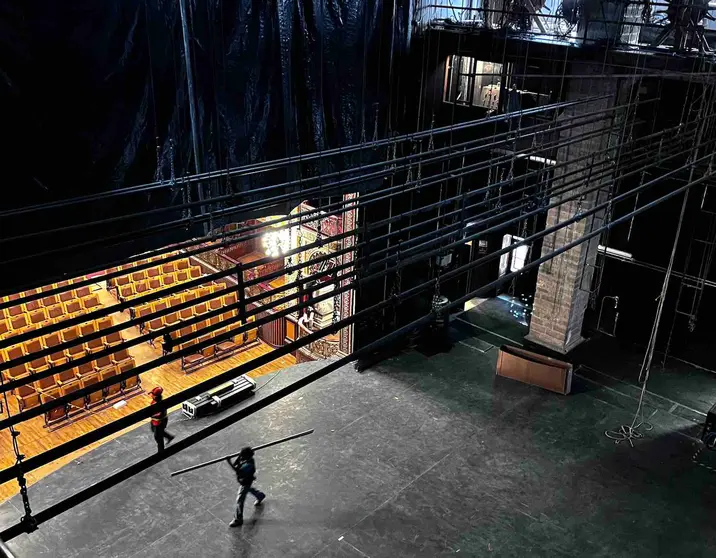 Reanudan la rehabilitción del Teatro Juárez