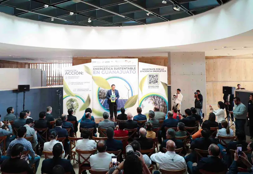 Lanza Guanajuato iniciativa de transformación energética sustentable