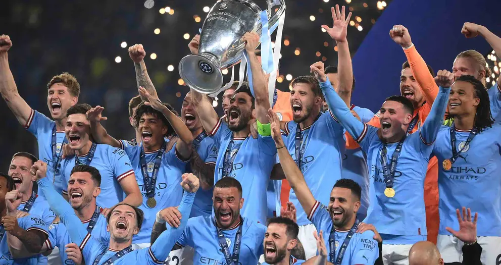 Manchester City Champions League Champions 2023