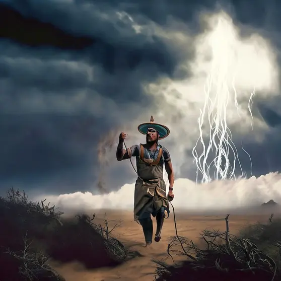 En busca del tiempo perdido - Imagen generada con IA