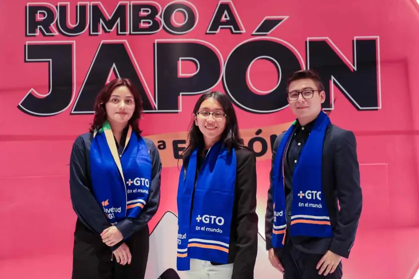 Abanderamiento rumbo a Japón
