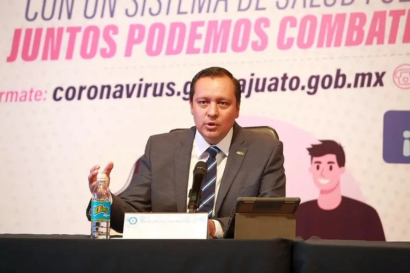 Daniel Díaz Martínez presenta su renuncia como Secretario de Salud de Guanajuato