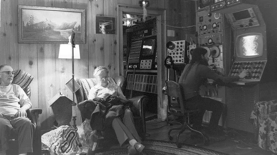 John Shepherd en su centro de operaciones