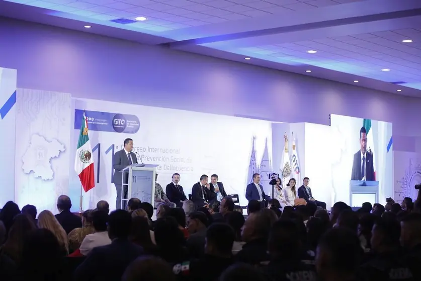 Diego Sinhue inaugura congreso internacional para prevención de la delincuencia