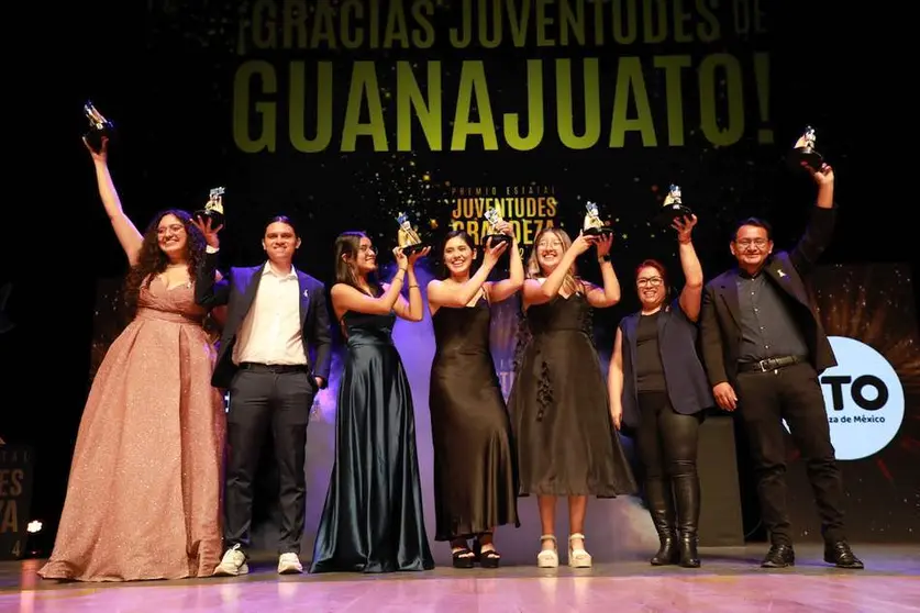 JuventudEsGTO entrega el Premio Estatal de la Juventud 2024