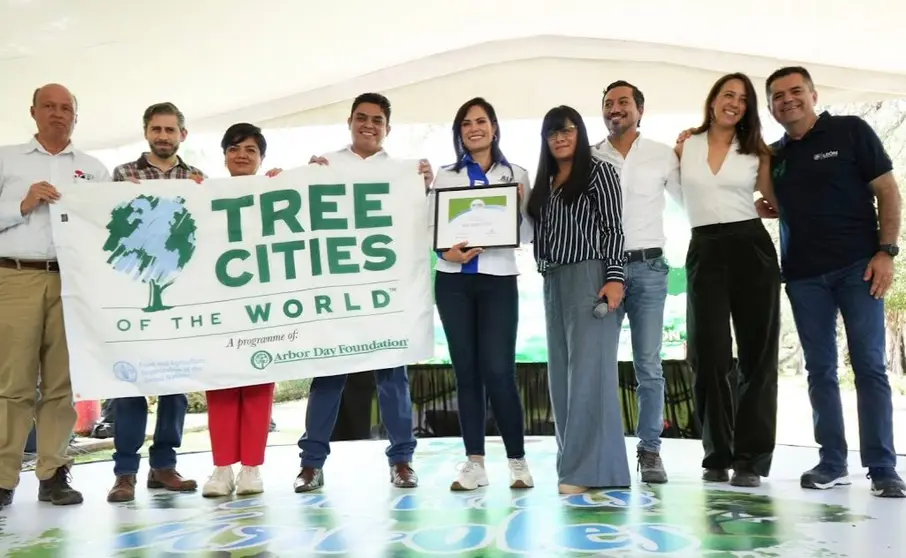 León recibe reconocimiento internacional ‘Tree Cities of the World’ 