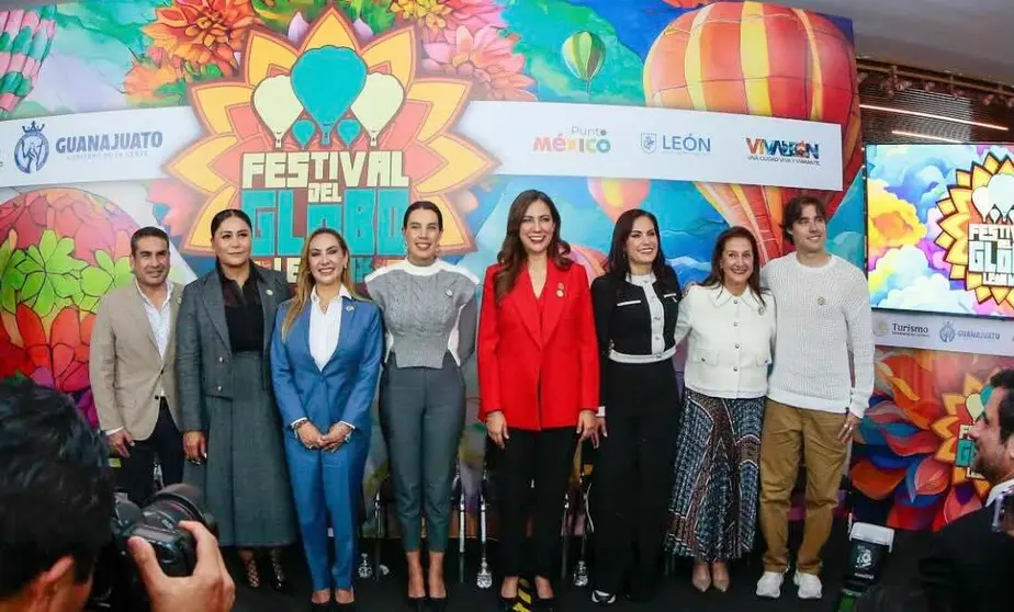 Guanajuato presenta en CDMX el festival internacional del globo 2024