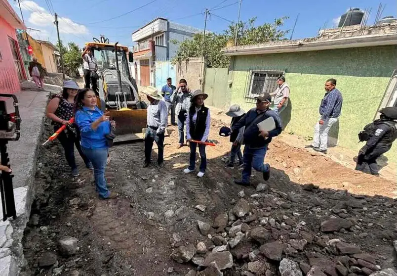 Gobierno estatal y migrantes edifican obras en Acámbaro