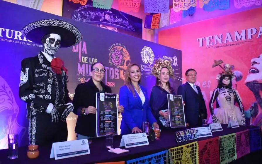 Aguascalientes y Guatemala, invitados especiales al Festival del Día de los Muertos 2024 en Guanajuato Capital