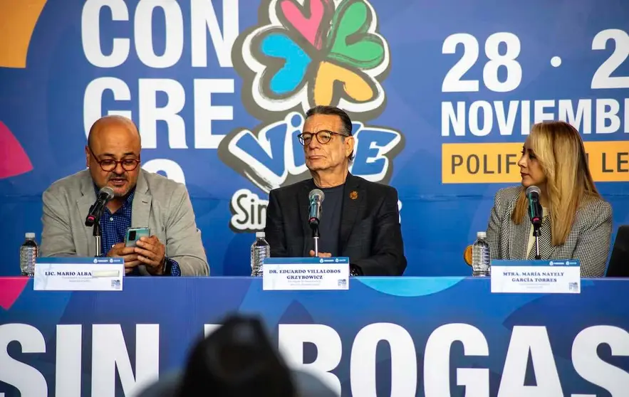 Salud Guanajuato prepara congreso Vive Sin Adicciones