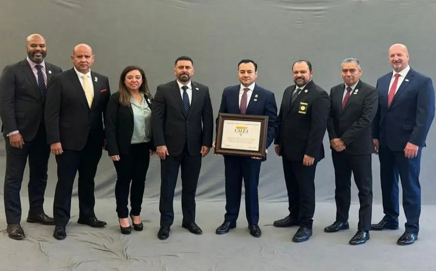 Secretaría de Seguridad y Paz de Guanajuato recibe 3a reacreditación internacional CALEA