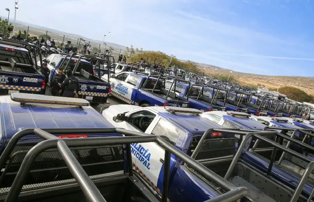 Municipios de Guanajuato reciben equipamiento policiaco