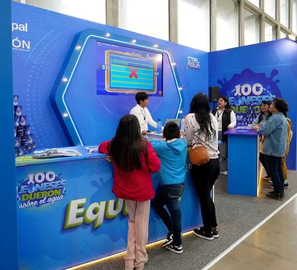 SAPAL despliega en Feria León 2025 actividades de 'Misión CTRL AGUA'