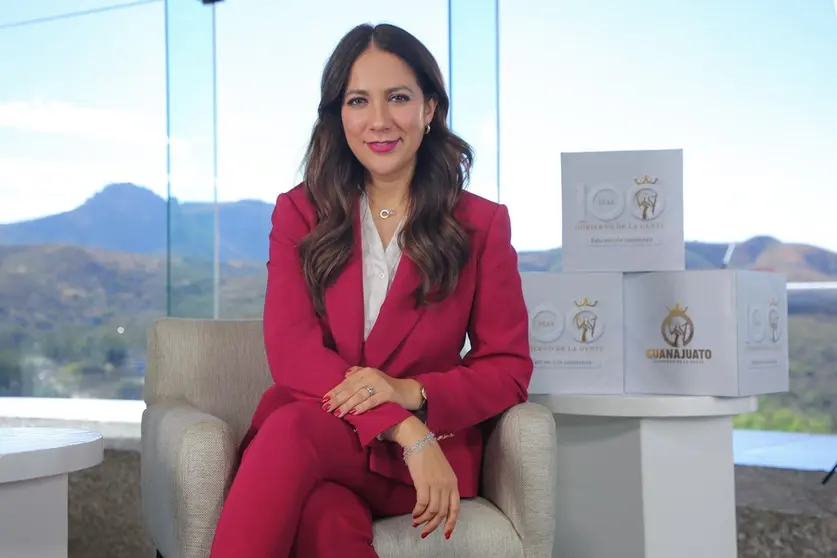 Libia Dennise presenta acciones y programas en el día 100 de su gobierno estatal