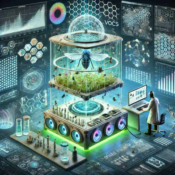 The future insecto sense - Ilustraci&oacute;n generada por Ra&uacute;l Alcalde V&aacute;zquez con inteligencia articicial