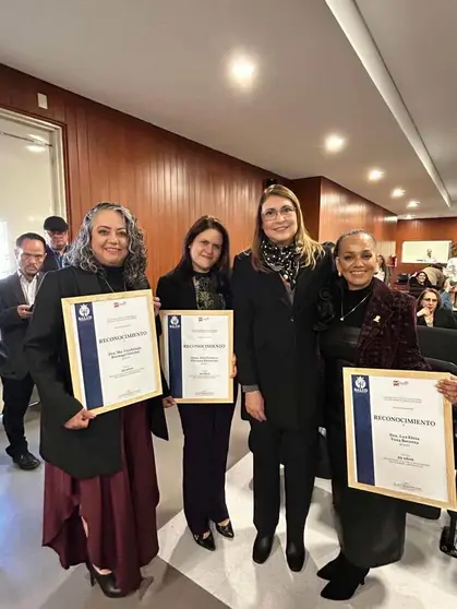 Elvia Patricia Vera, Ma. Guadalupe Reynaga y Elsa Patricia Olivares