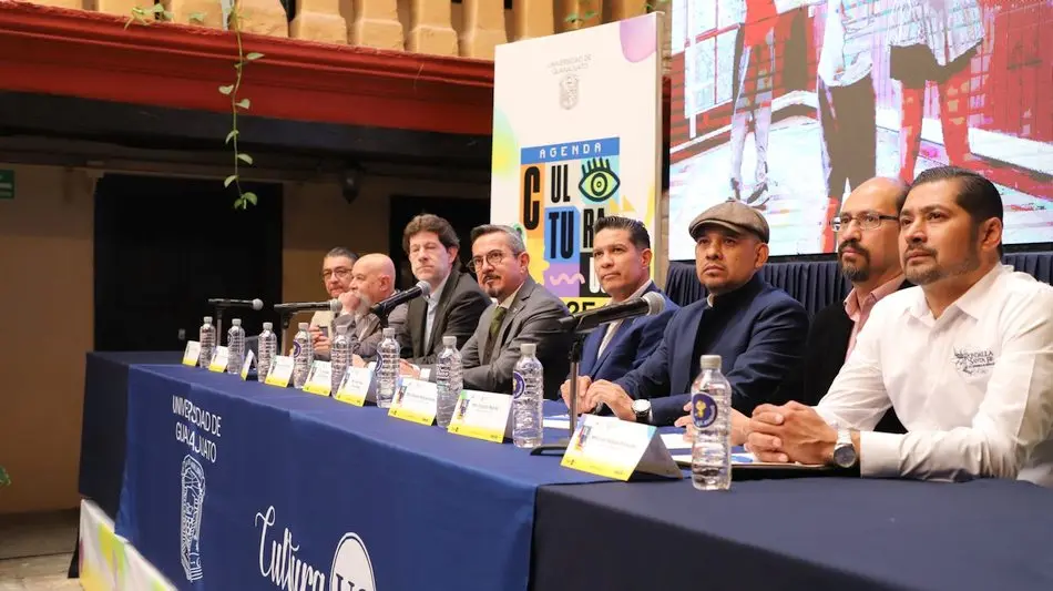 Presentan agenda cultural 2025 de la Universidad de Guanajuato