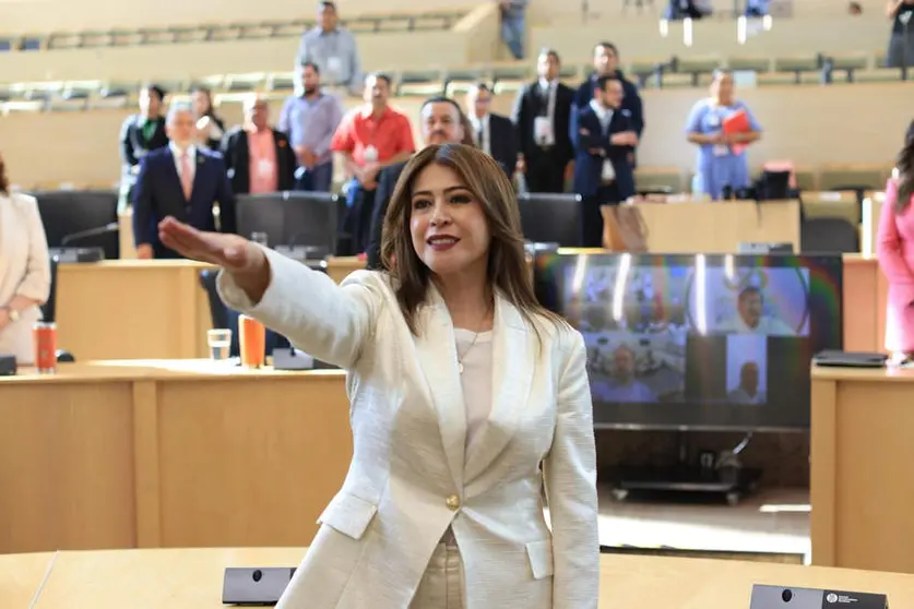 Karla Gabriela Alcaraz Olvera toma posesión como procuradora de los Derechos Humanos de Guanajuato