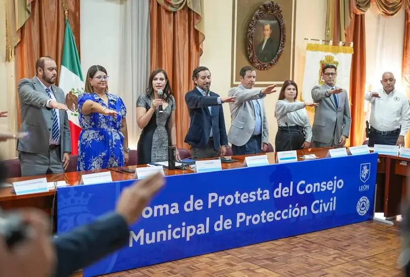 Rinde protesta el Consejo Ciudadano de Protección Civil de León 2025-2028