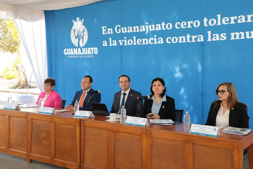 Presentan reporte mensual para la Alerta de Género en Guanajuato