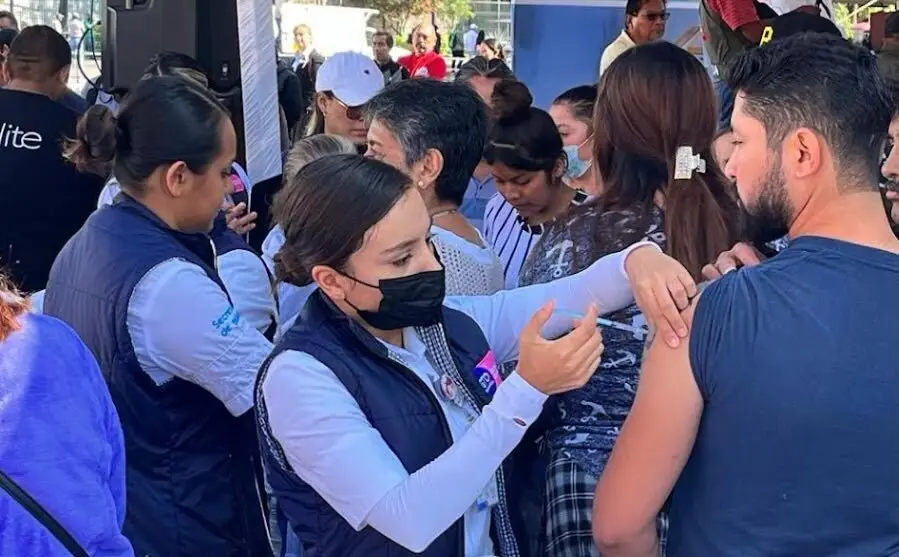 Salud Guanajuato cubre metas de la semana nacional de vacunación