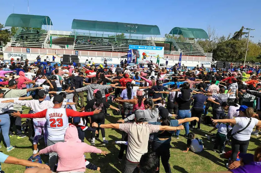 León, la ciudad con más activaciones deportivas del país en abril, mes del deporte