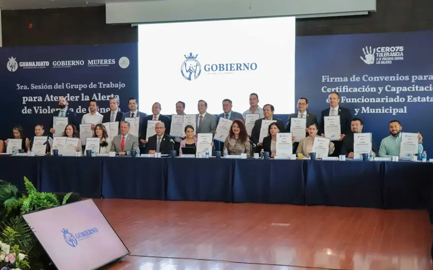 Sesiona el grupo de trabajo para atender la violencia de Género en Guanajuato