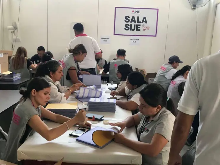 INE Guanajuato recibe boletas para la elecci&oacute;n judicial