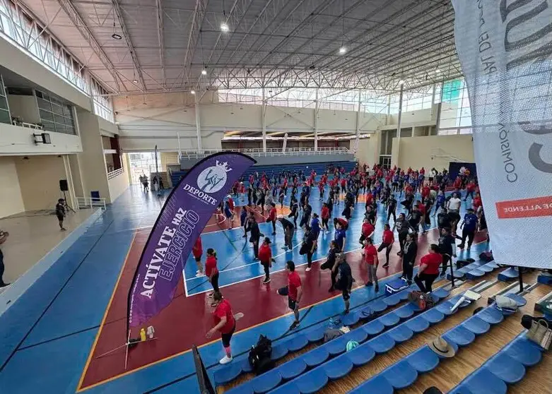 Salud Guanajuato estimula la activación física de su personal