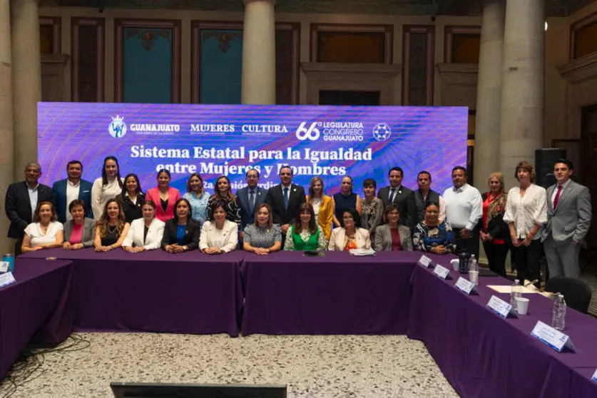 Crea plan de trabajo el sistema estatal para la igualdad entre mujeres y hombres de Guanajuato