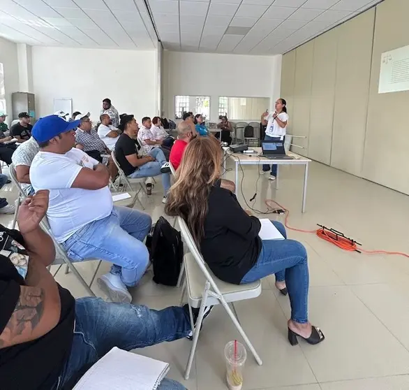 Capacita Salud a responsables de anexos