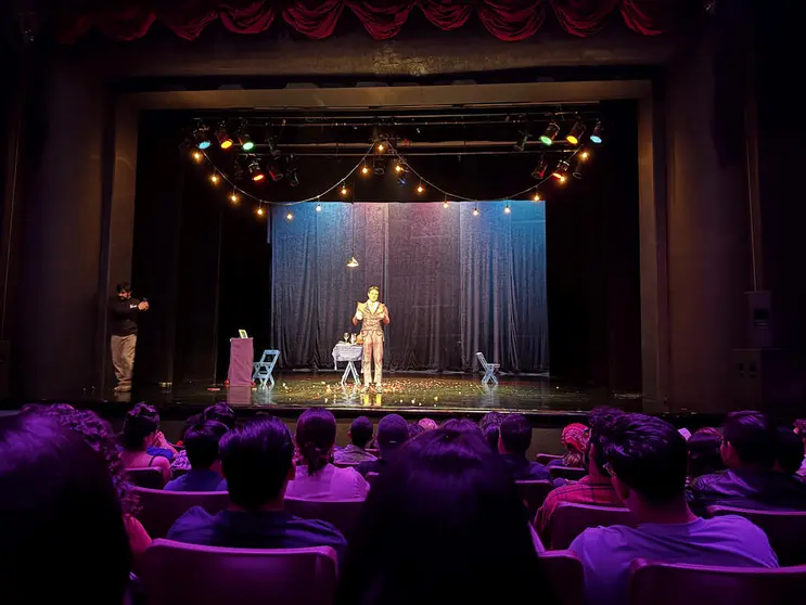 Alcanzar el coraz&oacute;n, teatro a una sola voz - Foto, Paola Arenas
